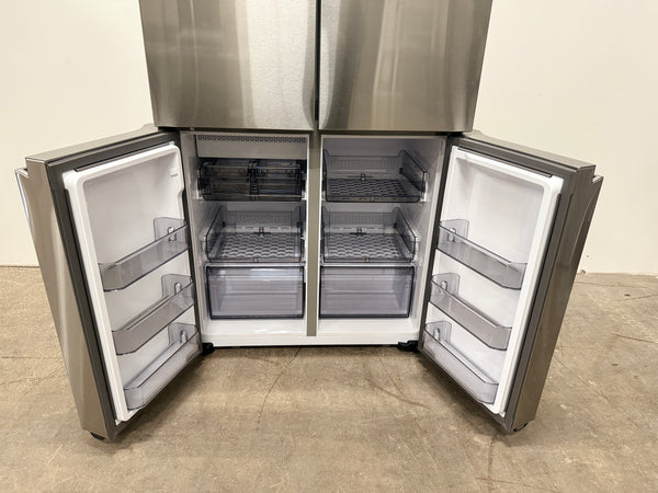 New: Scratch & Dent -Samsung RF23B7671SR/AA Bespoke 4-Door Refrigerator Flex with Beverage Center in Fingerprint Resistant Stainless Steel / N-1031