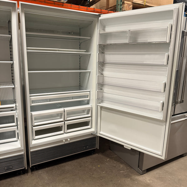 Sub Zero 72” Built In Set Side by Side Refrigerator 501R 20 Cu. Ft. & Freezer 501F 19.20 Cu. Ft. Stainless Steel - H Certified Refurbished