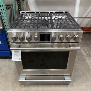 Frigidaire Professional 30 in. 6 Burner Slide-In Gas Range in Stainless Steel with Air Fry and Total Convection - H Certified Refurbished