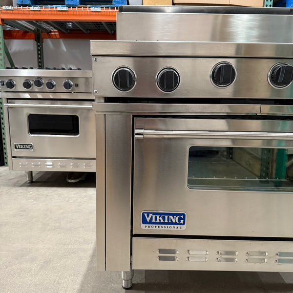 Viking VGRC365-4GDSS - 36" PRO All Gas Range Oven 4 Burners + Griddle Stainless - H Certified Refurbished