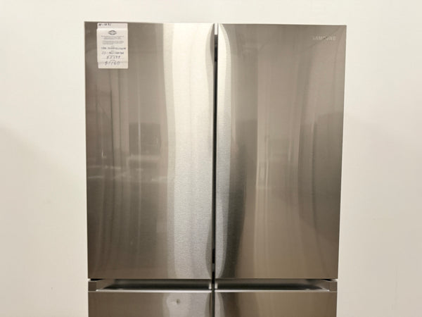 New: Scratch & Dent -Samsung RF23B7671SR/AA Bespoke 4-Door Refrigerator Flex with Beverage Center in Fingerprint Resistant Stainless Steel / N-1031