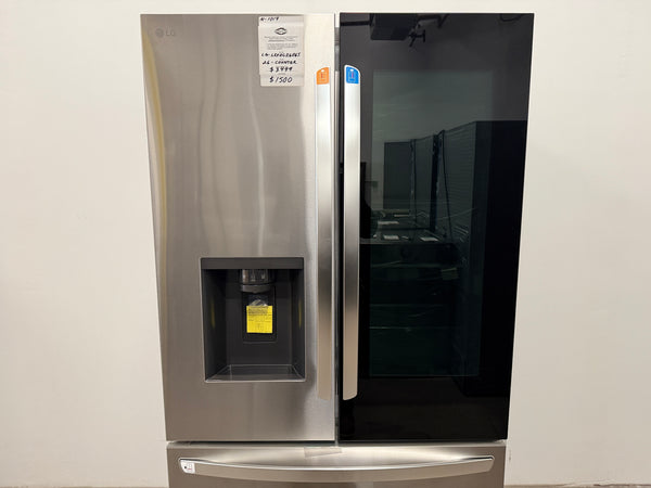 New: Scratch & Dent - LRFOC2606S 26 cu. ft. Smart InstaView® Counter-Depth MAX™ French Door Refrigerator / N-1019