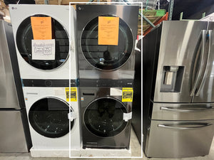 New Laundry Set - Electric: LG WashTower Gas Stacked Laundry Center with 4.5-cu ft Washer and 7.4-cu ft Dryer (ENERGY STAR)
Item #3746343 Model #WKGX201HBA