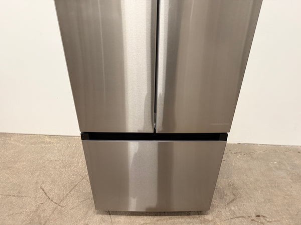 New: Scratch & Dent -Midea MRF18B4AST 18.4 cu. ft. French Door Bottom Freezer Refrigerator Stainless Steel / N-1034