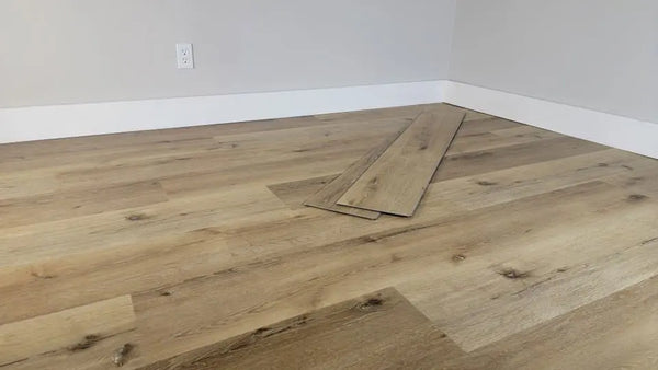 $2.99 Sqft. - Heavy Commercial SPC 6.0 Line Luxury Vinyl Plank Flooring Click & Lock 6.0mm 9″ x 60″ Planks - Homestead