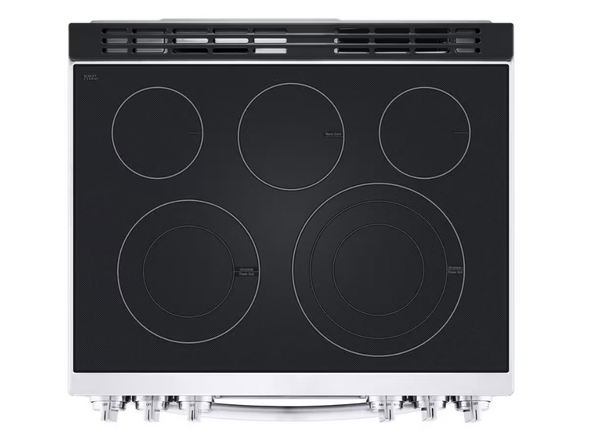 LG LSEL6335F 6.3 cu ft. Smart wi-fi Enabled ProBake Convection® InstaView® Electric Slide-In Range with Air Fry