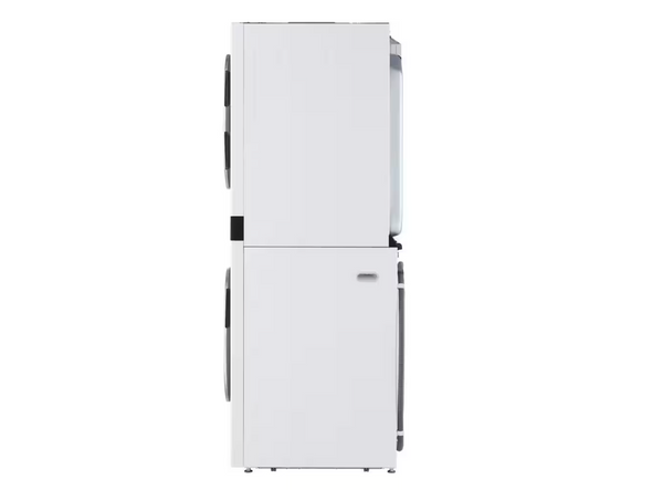 LG WKEX200HWA Single Unit Front Load LG WashTower™ with Center Control™ 4.5 cu. ft. Washer and 7.4 cu. ft. Electric Dryer - White