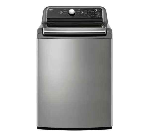 LG WT7400CV 5.5 cu.ft. Mega Capacity Smart wi-fi Enabled Top Load Washer with TurboWash3D™ Technology & DLG7401VE 7.3 cu. ft. Ultra Large Capacity Smart wi-fi Enabled Rear Control Gas Dryer with EasyLoad™ Door