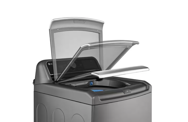 LG WT7400CV 5.5 cu.ft. Mega Capacity Smart wi-fi Enabled Top Load Washer with TurboWash3D™ Technology & DLG7401VE 7.3 cu. ft. Ultra Large Capacity Smart wi-fi Enabled Rear Control Gas Dryer with EasyLoad™ Door