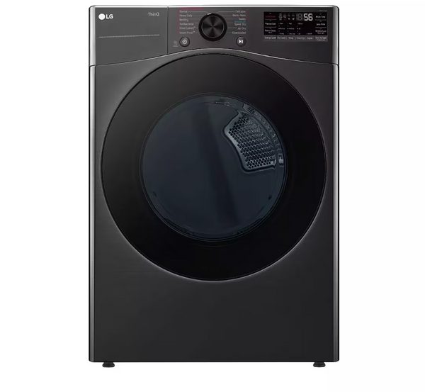 LG WM4080HBA 4.5 cu. ft. Ultra Large Capacity Smart Front Load Energy Star Washer with TurboWash® 360° and AI DD® & DLEX4080B 7.4 cu. ft. Smart Front Load Energy Star Electric Dryer with Sensor Dry & Steam Technology