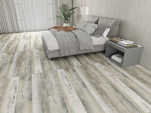 $2.99 Sqft. - Heavy Commercial SPC 6.0 Line Luxury Vinyl Plank Flooring Click & Lock 6.0mm 9″ x 60″ Planks - Sparta