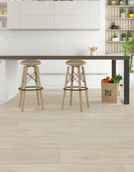 $3.55 Sqft. - WPC 7.0 Line Plank Flooring Click & Lock 8.0mm/ 20 MIL 9″ x 60″ Planks - Capri