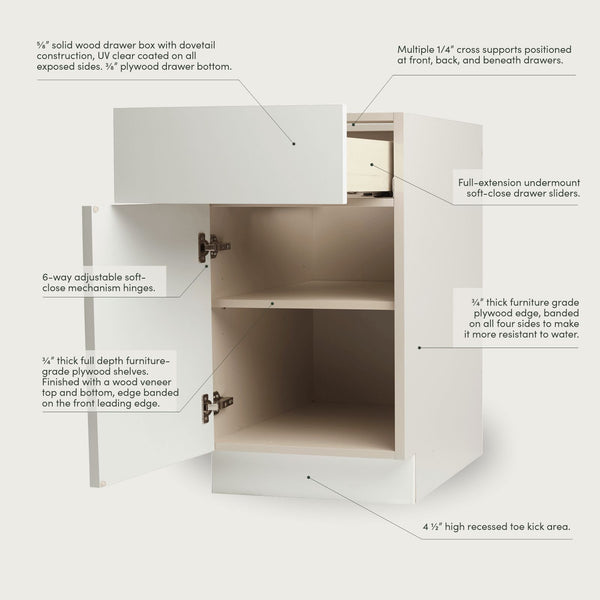 Lakeland Oak 03 Textured (Luxury Frameless Cabinet Collection)