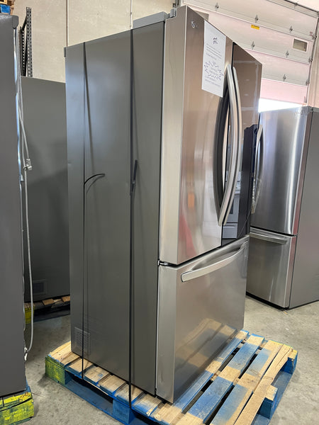 NEW: LG LRFGC2706S 27 cu. ft. Smart InstaView® Counter-Depth Max French Door PRINTPROOF® Stainless Steel Refrigerator