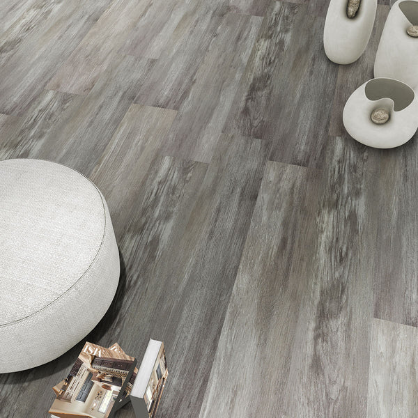 $1.79 Sqft. - Pallet: 1430.95 Sqft. - Ashton Loton Hill™ Luxury Vinyl Planks CrystaLux™ 7X48 4.4MM 6MIL ASH-P