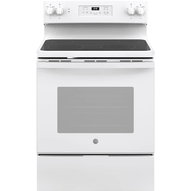 NEW: GE 30 in. 5.3 cu. ft. Electric Range with Self-Cleaning Convection