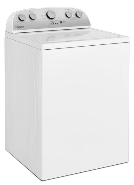 USED: Whirlpool 27.5 in. 3.8 cu. ft. High-Efficiency White Top Load Washing Machine with Soaking Cycles