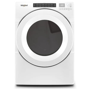 NEW: Whirlpool 7.4 cu. ft. 240-Volt White Electric Dryer with Intuitive Touch Controls and Advanced Moisture Sensing, ENERGY STAR