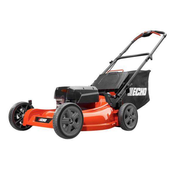 21 in. 58-Volt Brushless Lithium-Ion Cordless Battery Walk Behind Push Lawn Mower by ECHO (tool only)
