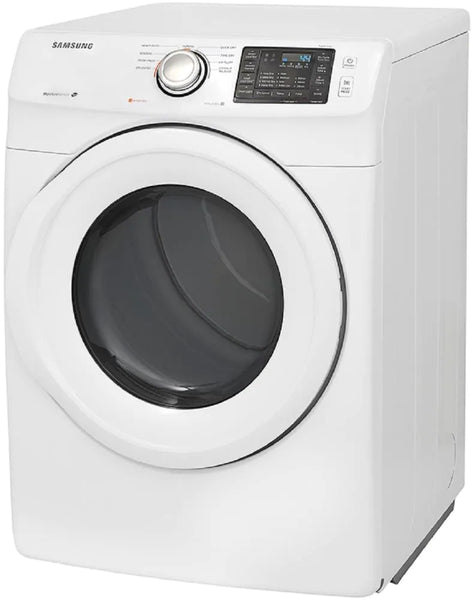 USED: Samsung 7.5 Cu. Ft. Front-Load Gas Dryer with Smart Care, White MOD: DV42H5000GW