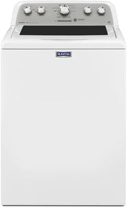 USED: Maytag - 4.3 Cu. Ft. High Efficiency Top Load Washer with Optimal Dispensers - White