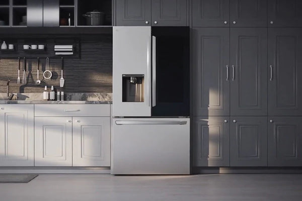 NEW: LG LRFOC2606S 26 cu. ft. Smart InstaView® Counter-Depth Max French Door Refrigerator