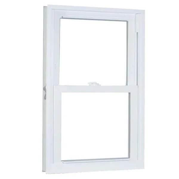 American Craftsman 27.75 in. x 45.25 in. 70 Series Pro Double Hung White Vinyl Window with Buck Fram