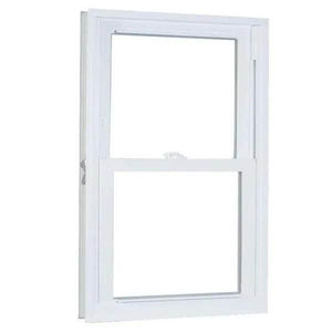 American Craftsman 27.75 in. x 45.25 in. 70 Series Pro Double Hung White Vinyl Window with Buck Fram
