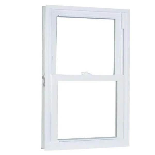 American Craftsman 27.75 in. x 37.25 in. 70 Series Pro Double Hung White Vinyl Window with Buck Fram