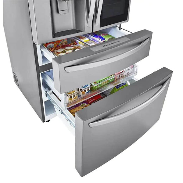 NEW: LG LRMVS3006S 30 cu. ft. Smart wi-fi Enabled InstaView™ Door-in-Door® Refrigerator with Craft Ice™ Maker - 02