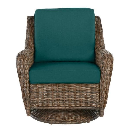 Hampton bay deals wicker swivel rocker