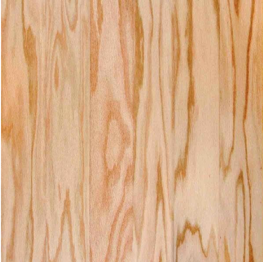 Red Oak Natural 3/8 in. Thick x 4-1/4 in. Wide x Random Length Engineered Click Hardwood Flooring (20 sq. ft. /case) by Heritage Mill