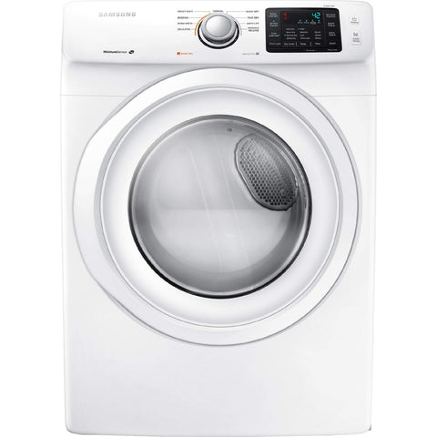 USED: Samsung 7.5 Cu. Ft. Front-Load Gas Dryer with Smart Care, White MOD: DV42H5000GW