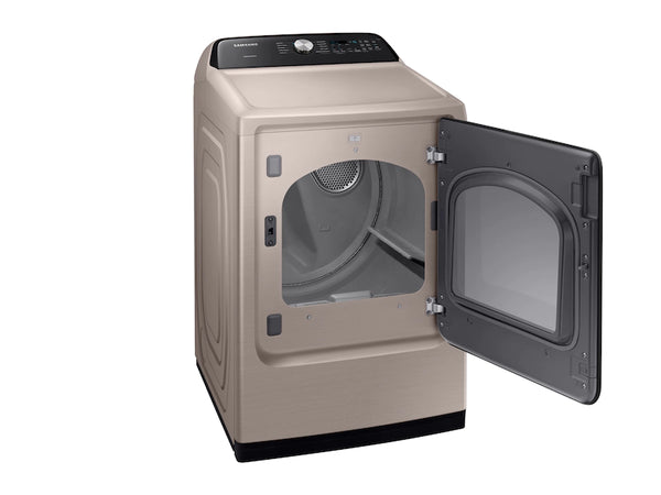 NEW: Samsung 7.4 cu. ft. Gas Dryer with Sensor Dry in Champagne DVG50T5300C/A3 / DVG50T5300C/A3