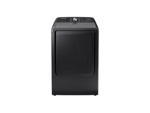 NEW: Samsung 7.4 cu. ft. Smart Gas Dryer with Steam Sanitize+ in Brushed Black DVG52A5500V / DVG52A5500V/A3