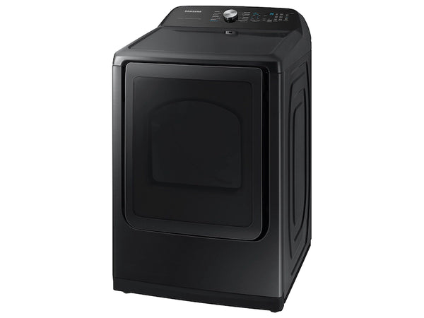 NEW: Samsung 7.4 cu. ft. Smart Gas Dryer with Steam Sanitize+ in Brushed Black DVG52A5500V / DVG52A5500V/A3