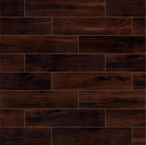 Florida Tile Home Collection Beautiful Wood Cherry 8 in. x 36 in. Porcelain Floor and Wall Tile (13.6 sq. ft./Case)