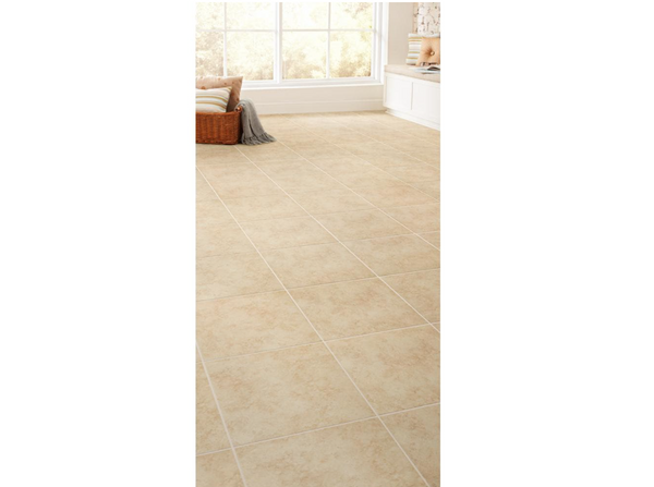 TrafficMaster 12 in. x 12 in. Beige Ceramic Floor and Wall Tile (31 cases/ 333.56 sq. ft.)