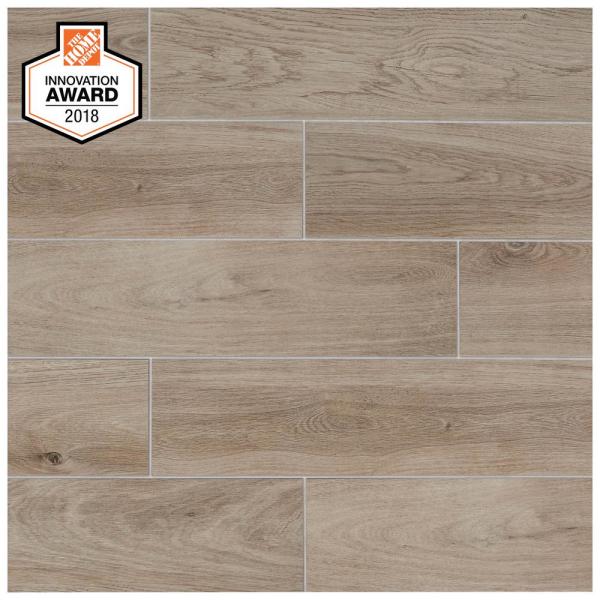 Blonde Wood 6 in. x 24 in. Glazed Porcelain Floor and Wall (14.5 sqft case) by Lifeproof