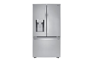 NEW: LRFXC2416S 24 cu. ft. Smart wi-fi Enabled Counter-Depth Refrigerator with Craft Ice™ Maker