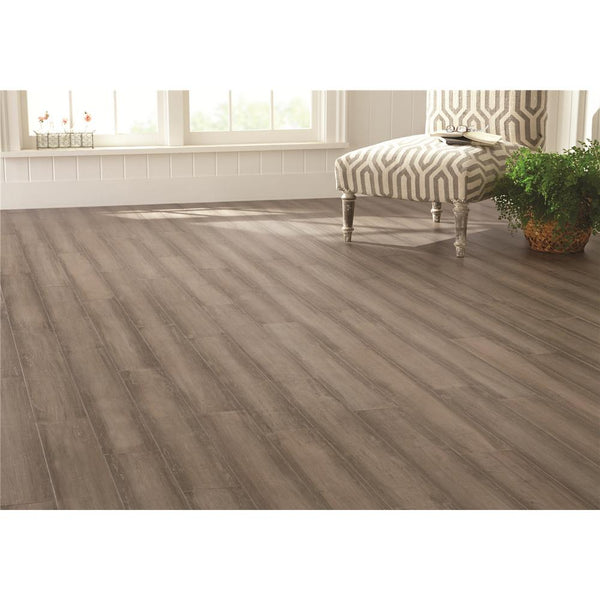 Home Decorators Collection Hand Scraped Strand Woven Light Taupe 3/8 in. T x 5-1/8 in. W x 36 in. L Engineered Click Bamboo Flooring