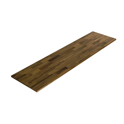 Solid Acacia 6 ft. L x 25.5 in. D x 1 in. T Butcher Block Countertop , Brown