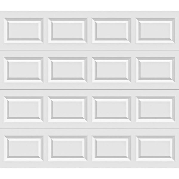 Clopay Classic Collection 8 ft. x 7 ft. Non-Insulated White Garage Door