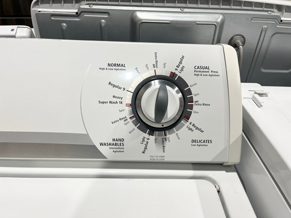 USED: WHIRLPOOL  TOP LOAD WASHER 4.2 CU. FT. WHITE HEAVY DUTY MOD: WTW5500SQ0