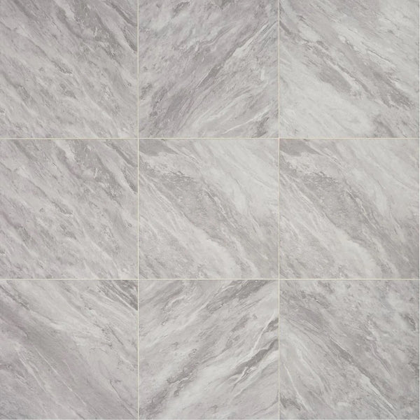 20 in. x 20 in. Gray Marble Glazed Porcelain Floor and Wall Tile (178.80 sq. ft. / 11 cases) by Daltile