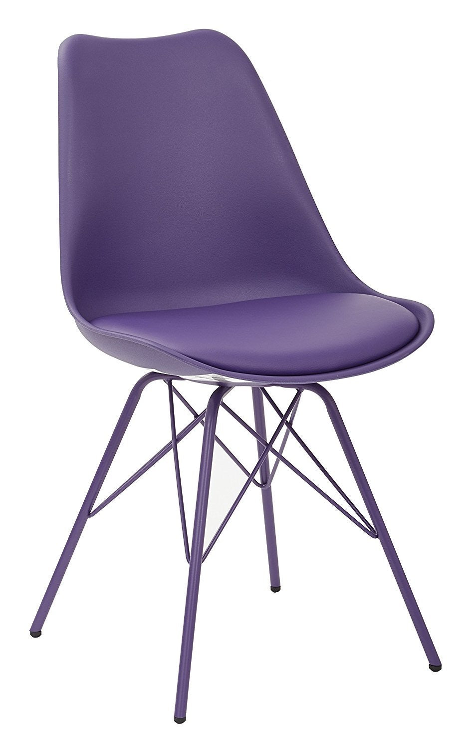 Ave, Six Emerson Student Side Chair, Purple