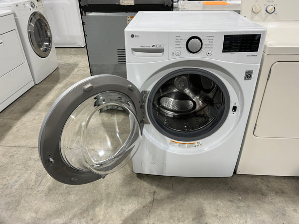 USED: Lg Appliance White Front-Load Washer 5.2 Cu. Ft. MOD: WM3500CW