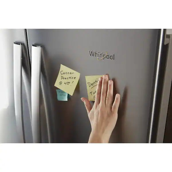 NEW: Whirlpool 25 cu. ft. French Door Refrigerator in Fingerprint Resistant Stainless Steel
