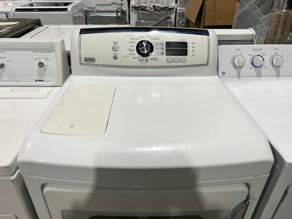 USED: GE Profile Gas Sensor Dry Dryer with Steam MOD: PTDS850GM0WW