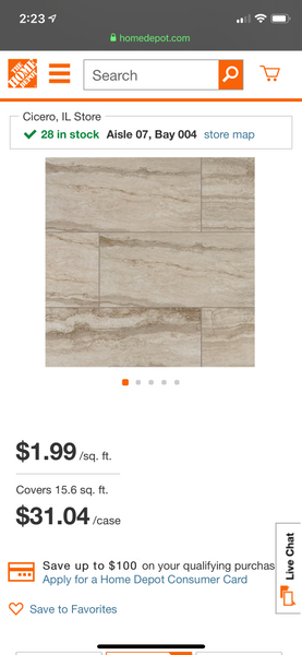 Vettuno Bisque 12 in. x 24 in. Glazed Porcelain Floor and Wall Tile (15.6 sq. ft. / case)